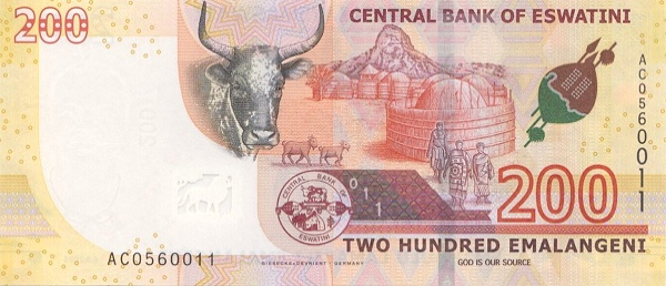 PN48 Eswatini (Swaziland) - 200 Emalangeni (2023)